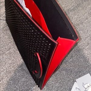 Oversized Louboutin Clutch
